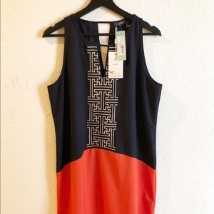 NWT Stitch Fix THML Abriana Colorblock Shift Dress